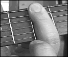 one finger chord diagram